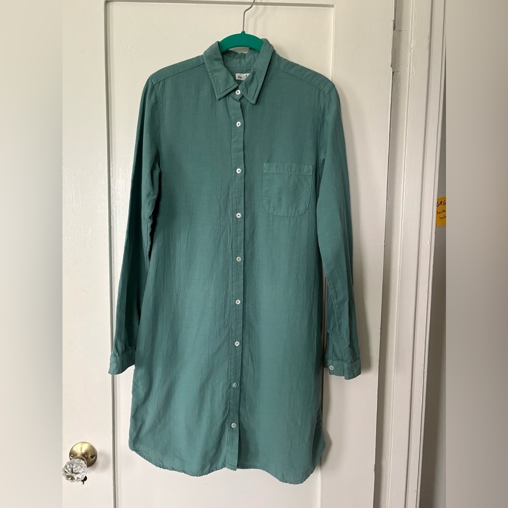 Steven Alan long-sleeve button-down shirt dress